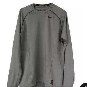 EUC Nike Pro Men's Gray Shirt